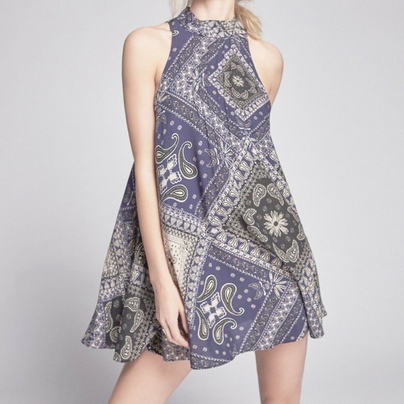 Free People Intimately Beaux Mock Neck Slip Dress - Picture 7 of 8